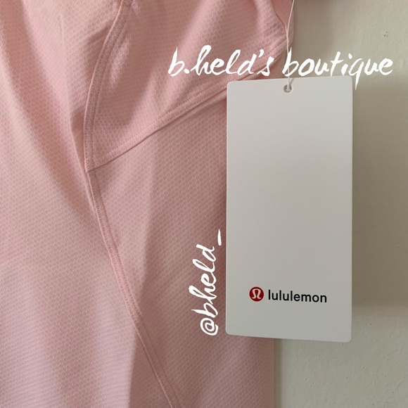 lululemon Quick-Drying Short Sleeve Polo Shirt Strawberry Milkshake Sz 4 New NWT - Picture 5 of 10